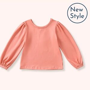 Charming Coral Long Sleeve Kids' Top